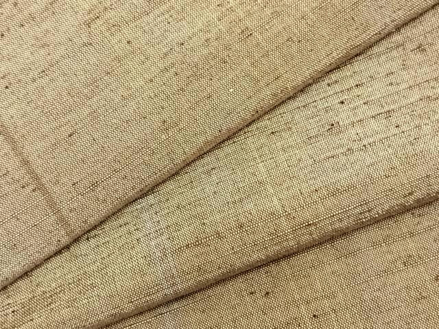 平和屋着物▽上質な紬 単衣 縞 やまと誂製 正絹 逸品 AABA7468fy