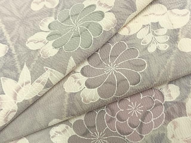 平和屋着物▽上質な小紋 単衣 辻が花 正絹 逸品 AABA7503fy