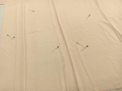 平和屋着物▽上質な小紋 単衣 抽象文様 正絹 逸品 AABA7507fy