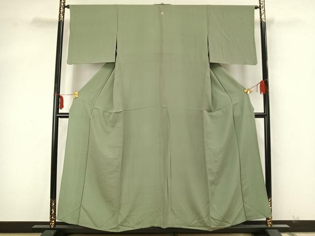平和屋着物▽江戸小紋　単衣　角通し　正絹　逸品　AABA7527fy