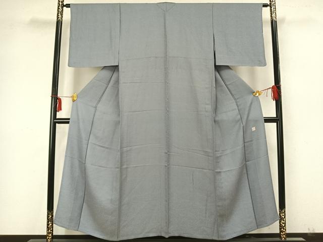平和屋着物▽江戸小紋 単衣 鮫小紋柄 正絹 逸品 AABA7566fy
