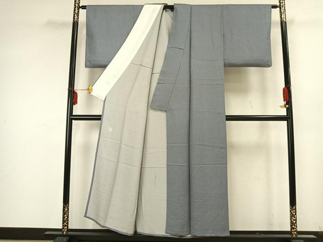平和屋着物▽江戸小紋 単衣 鮫小紋柄 正絹 逸品 AABA7566fy