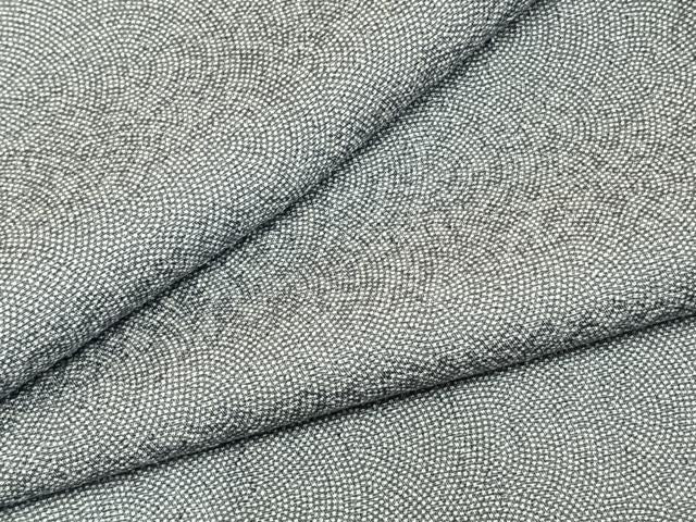 平和屋着物▽江戸小紋 単衣 鮫小紋柄 正絹 逸品 AABA7566fy