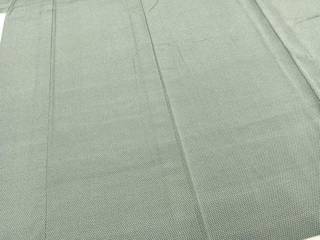 平和屋着物▽本塩沢 単衣 霞文 正絹 逸品 AABA7572fy