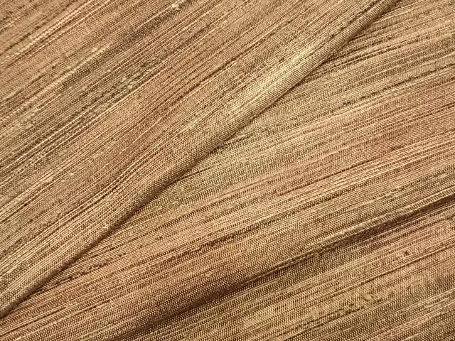 平和屋着物▽上質な紬 単衣 霞文 正絹 逸品 AABA7577fy