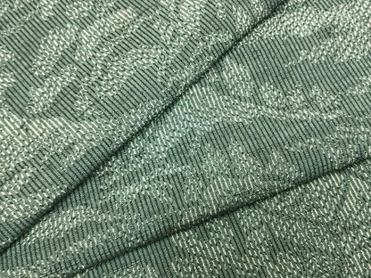 平和屋着物▽上質な紬 単衣 風景文 正絹 逸品 AABA7593fy
