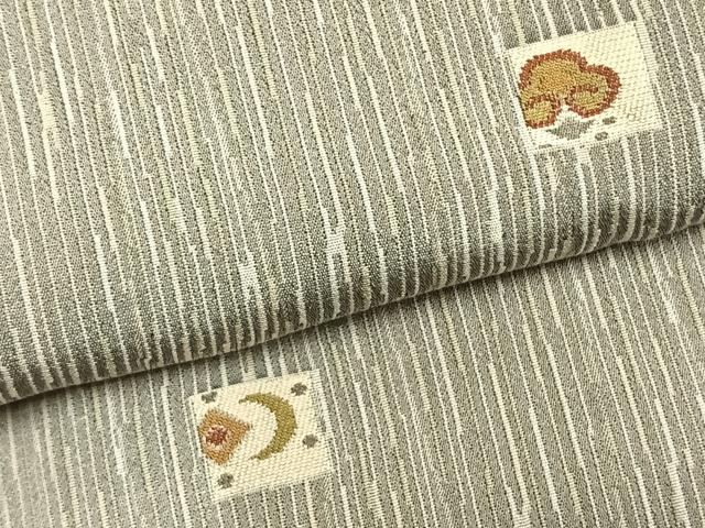 平和屋着物▽上質な小紋 単衣 色紙文 ロング丈 正絹 逸品 未使用 AABA7617fy