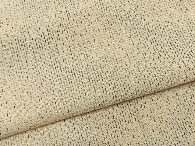 平和屋着物▽上質な紬 単衣 渦巻き文 正絹 逸品 AABA7660fy