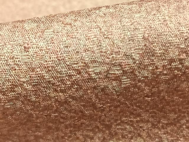平和屋着物▽上質な小紋 単衣 霞文 正絹 逸品 AABA7671fy
