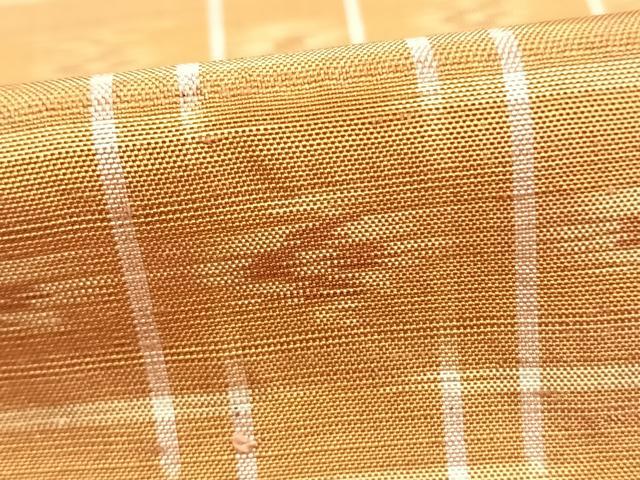 平和屋着物▽本場琉球絣 単衣 色紙花文 正絹 逸品 AABA7674fy