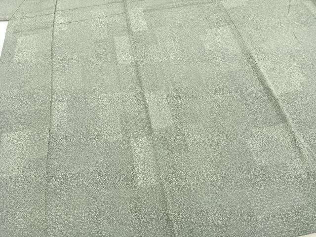 平和屋着物▽江戸小紋 単衣 作家物 松竹梅 鶴 亀 正絹 逸品 未使用 AABA7680fy
