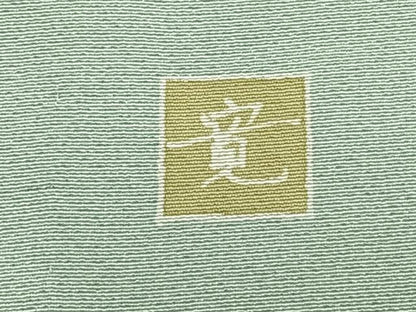 平和屋着物▽訪問着 単衣 友禅 作家物 人物草花文 正絹 逸品 AABA7704fy