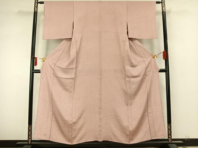 平和屋着物▽江戸小紋 単衣 幾何学文様 正絹 逸品 AABA7706fy