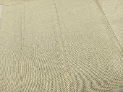 平和屋着物▽本塩沢　単衣　蚊絣　正絹　逸品　AABA7743fy