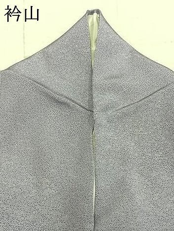 平和屋着物▽江戸小紋 単衣 草花文 正絹 逸品 AABA7744fy