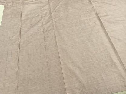 平和屋着物▽本場縞大島紬 単衣 霞文 正絹 逸品 AABA7750fy