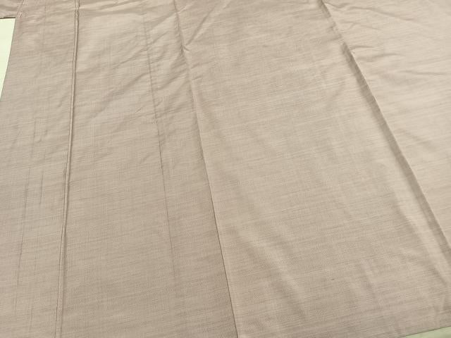 平和屋着物▽本場縞大島紬 単衣 霞文 正絹 逸品 AABA7750fy