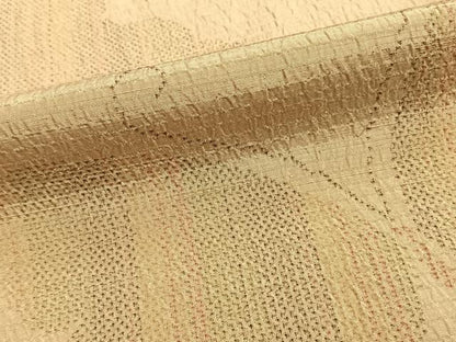 平和屋着物▽上質な紬 単衣 舞蝶文 正絹 逸品 AABA7754fy