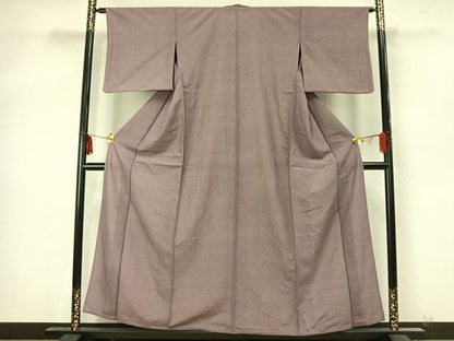 平和屋着物▽江戸小紋 単衣 鮫小紋柄 正絹 逸品 AABA7755fy