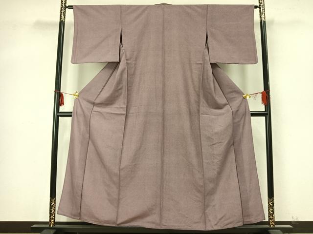平和屋着物▽江戸小紋 単衣 鮫小紋柄 正絹 逸品 AABA7755fy