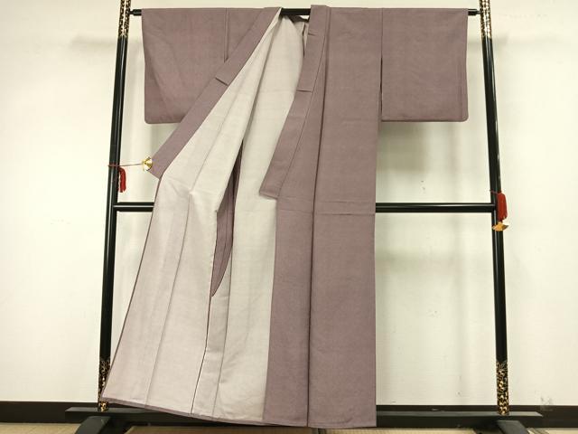 平和屋着物▽江戸小紋 単衣 鮫小紋柄 正絹 逸品 AABA7755fy