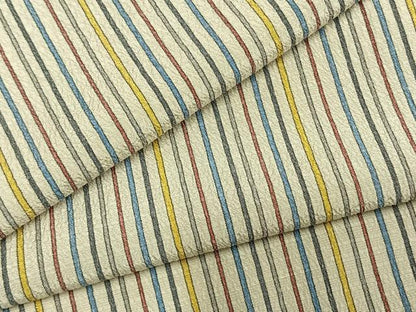 平和屋着物▽お召 単衣 縞 正絹 逸品 AABA7756fy