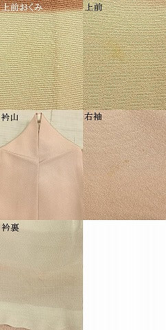平和屋着物▽訪問着 単衣 霞文 正絹 逸品 AABA7758fy