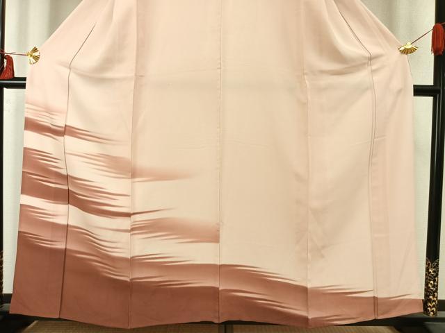 平和屋着物▽訪問着 単衣 霞文 正絹 逸品 AABA7758fy