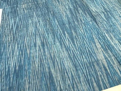 平和屋着物▽上質な紬 単衣 霞文 ゑり善扱い たとう紙付き 正絹 逸品 AABA7775fy