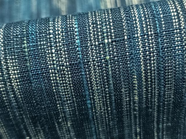平和屋着物▽上質な紬 単衣 霞文 ゑり善扱い たとう紙付き 正絹 逸品 AABA7775fy