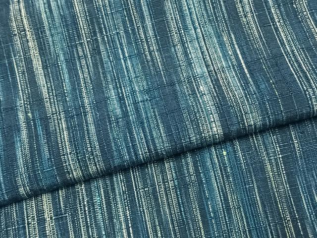 平和屋着物▽上質な紬 単衣 霞文 ゑり善扱い たとう紙付き 正絹 逸品 AABA7775fy