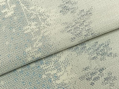 平和屋着物▽上質な紬 単衣 枝花文 正絹 逸品 AABA7778fy
