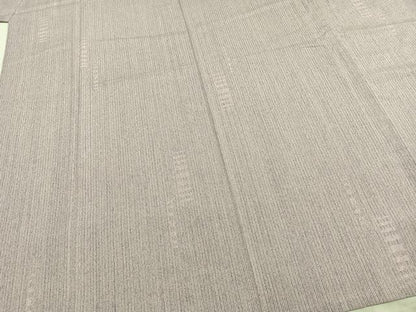 平和屋着物▽お召 単衣 縞 正絹 逸品 AABA7791fy