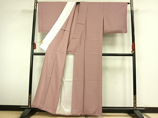 平和屋着物▽江戸小紋　単衣　鮫小紋柄　正絹　逸品　未使用　AABA7794fy