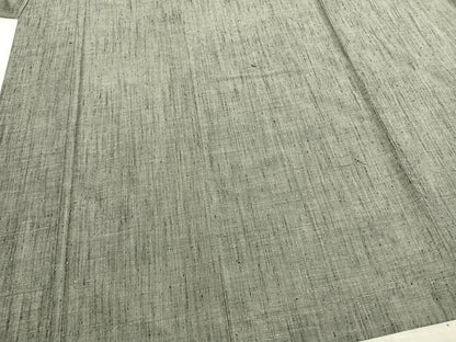 平和屋着物▽上質な紬 単衣 霞文 正絹 逸品 AABA7797fy