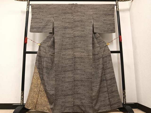 平和屋着物●訪問着 霞文 金彩 正絹 逸品 AABA7849ph