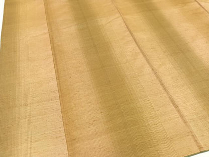 平和屋着物●上質な紬 間道 正絹 逸品 AABA7859ph