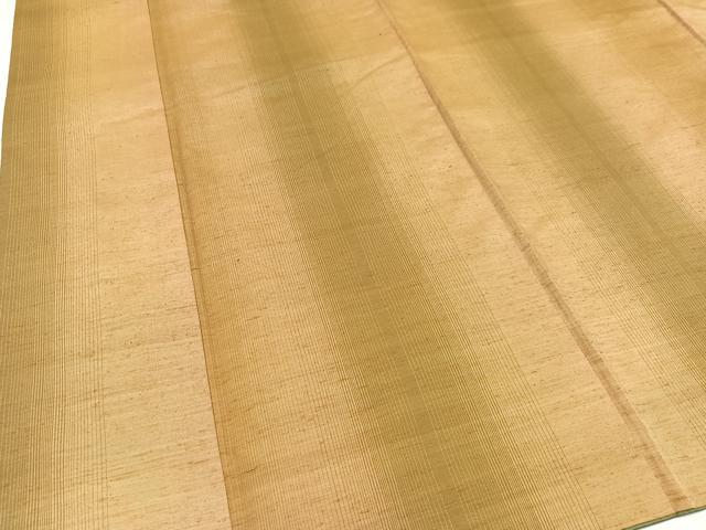 平和屋着物●上質な紬 間道 正絹 逸品 AABA7859ph