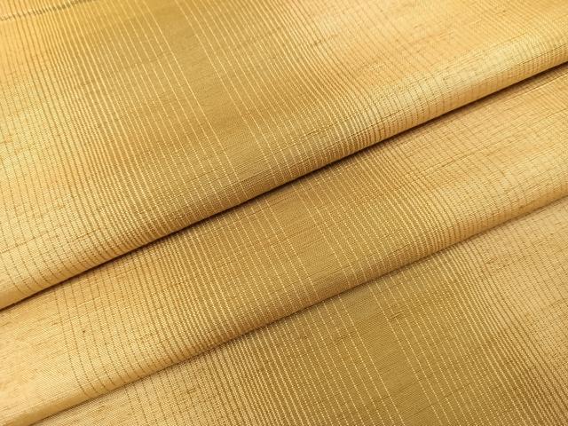 平和屋着物●上質な紬 間道 正絹 逸品 AABA7859ph
