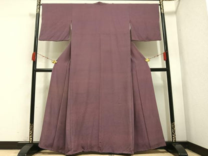 平和屋着物●江戸小紋 作家物 角通し 正絹 逸品 AABA7877ph