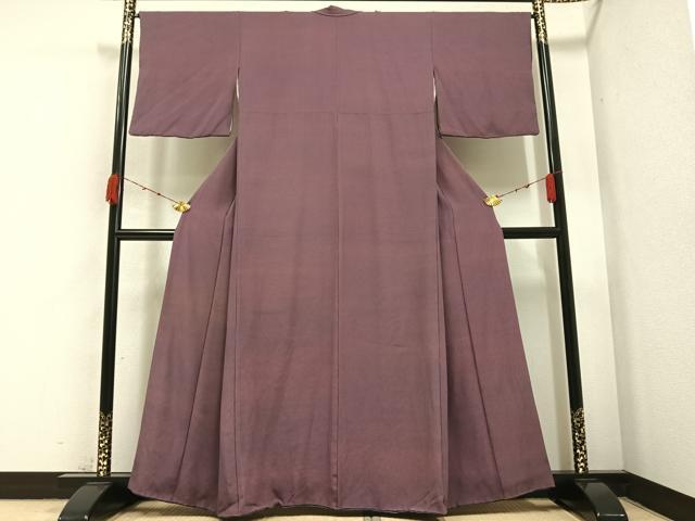 平和屋着物●江戸小紋 作家物 角通し 正絹 逸品 AABA7877ph