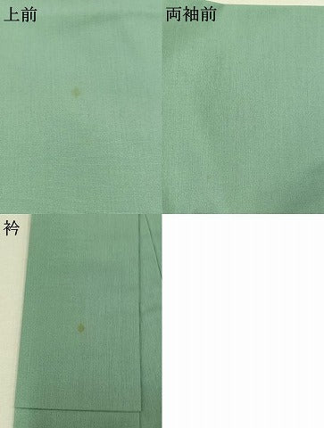 平和屋着物▽訪問着 単衣 立波飛鶴文 金彩 洗える着物 AABA7912jh