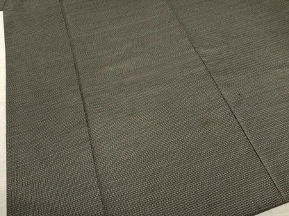 平和屋着物●男性 本場大島紬 アンサンブル 格子 正絹 逸品 AABA7940ck