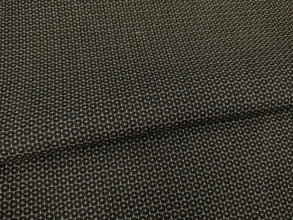 平和屋着物●男性 紬 アンサンブル 亀甲文様 正絹 逸品 未使用 AABA7966ck