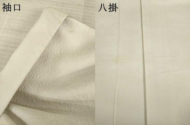 平和屋着物●無地絵羽訪問着　中国三大刺繍　汕頭刺繍　スワトウ刺繍　飾花文　白菫色　正絹　逸品　AABA7968ck