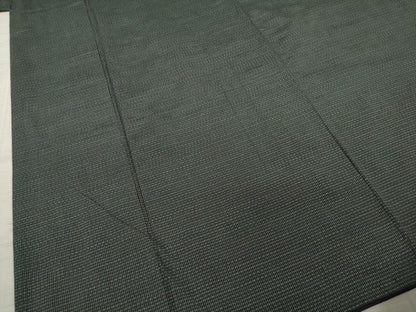 平和屋着物●男性　本場大島紬　アンサンブル　格子　正絹　逸品　AABA7990ck
