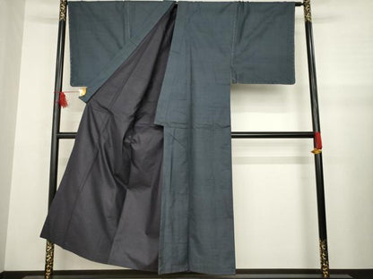 平和屋着物●男性 本場大島紬 アンサンブル 100亀甲 総詰め 正絹 逸品 AABA7996ck