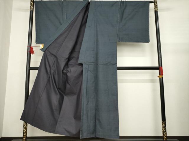 平和屋着物●男性 本場大島紬 アンサンブル 100亀甲 総詰め 正絹 逸品 AABA7996ck