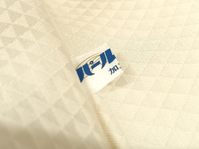 平和屋着物◎九寸名古屋帯　手描き　遠山風景文　正絹　逸品　AABA8663uw