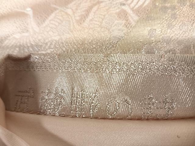 平和屋着物◎六通柄袋帯 唐織 武蔵野の詩 金銀糸 正絹 逸品 AABA8704uw
